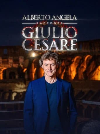 Alberto Angela tells Julius Caesar poster