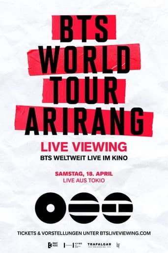 BTS WORLD TOUR [ARIRANG] in Japan poster