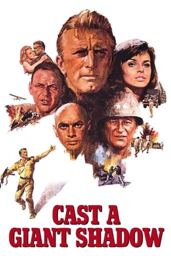 Cast a Giant Shadow poster
