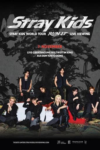 Stray Kids World Tour 'RUN IT' LIVE VIEWING poster