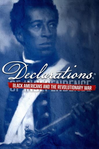 Declarations: Black Americans and the Revolutionary War poster