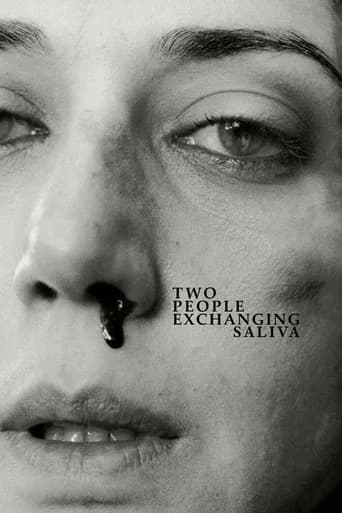 Two People Exchanging Saliva poster