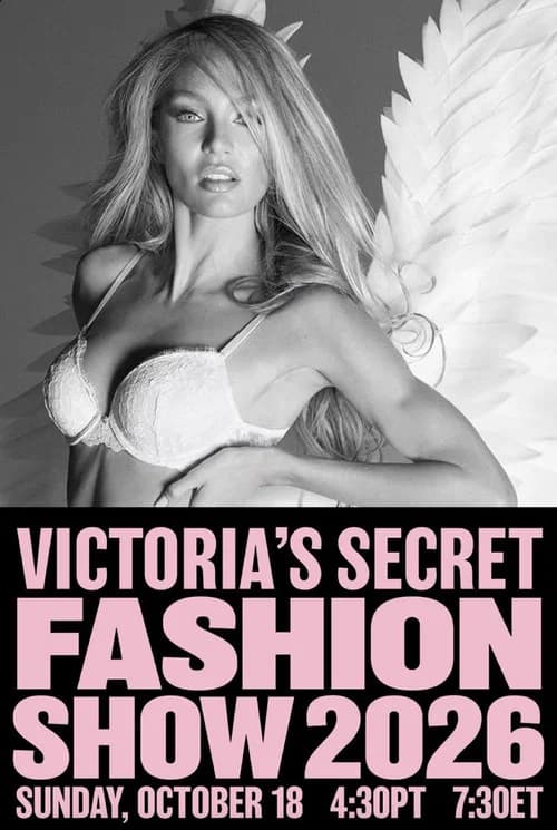 The Victoria's Secret Fashion Show 2026 poster