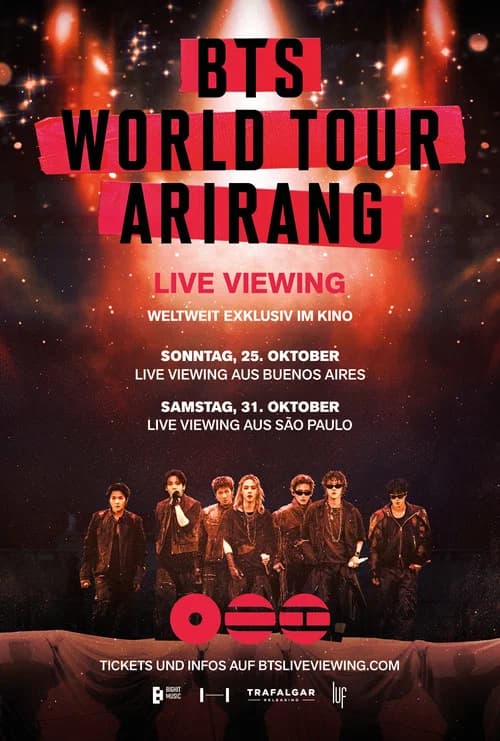 BTS WORLD TOUR [ARIRANG] in São Paulo poster