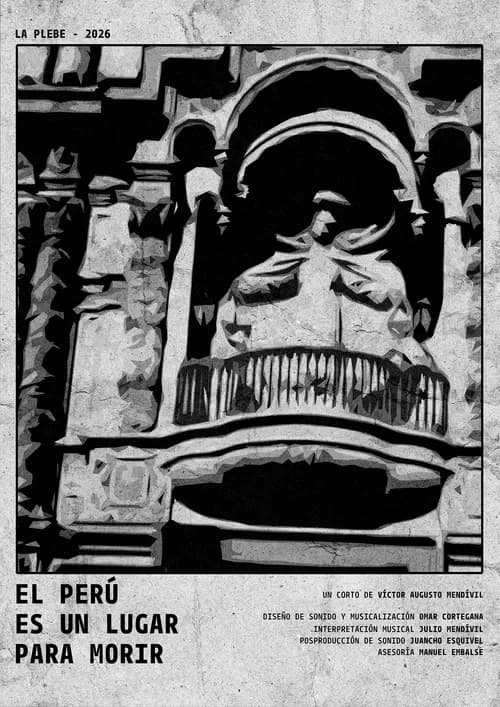 Peru is a place to die poster