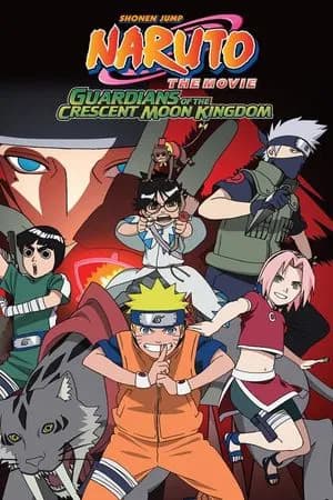 Naruto the Movie 3: Guardians of the Crescent Moon Kingdom poster