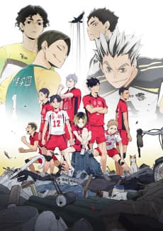 HAIKYU!! LAND VS. AIR poster
