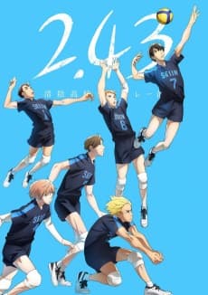 2.43: Seiin High School Boys Volleyball Team poster