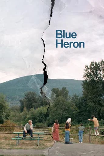 Blue Heron poster