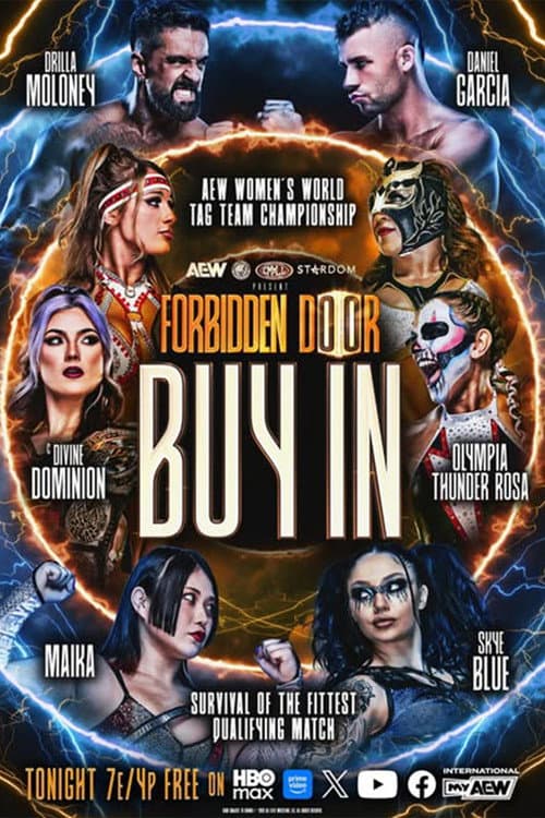 AEW x NJPW x CMLL x Stardom Present Forbidden Door 2026: Buy-In poster