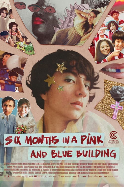 Six Months in a Pink and Blue Building poster