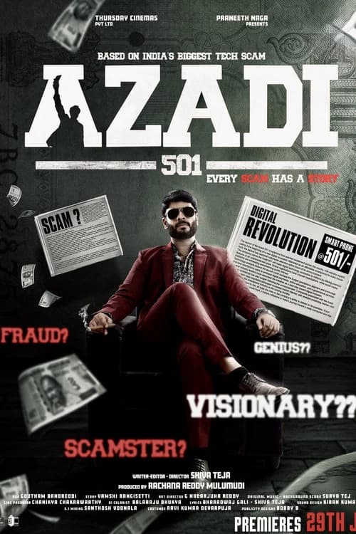 Azadi 501 poster