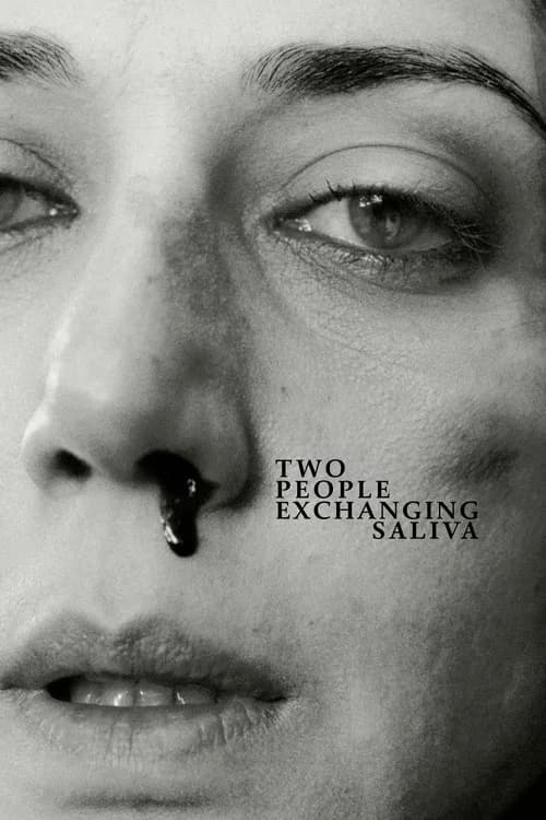 Two People Exchanging Saliva poster